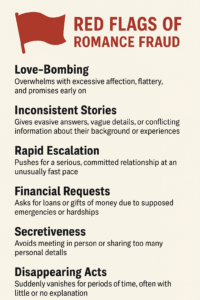 Red Flags of Romance Fraud